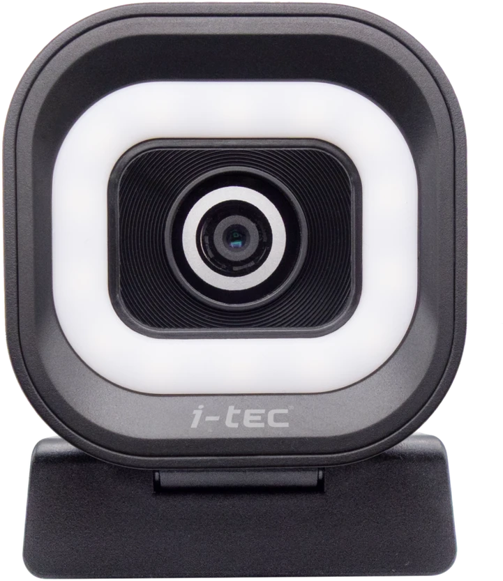 „I-tec SOLOMON 700 STREAM 4K“ internetinė kamera su žiediniu apšvietimu, PDAF