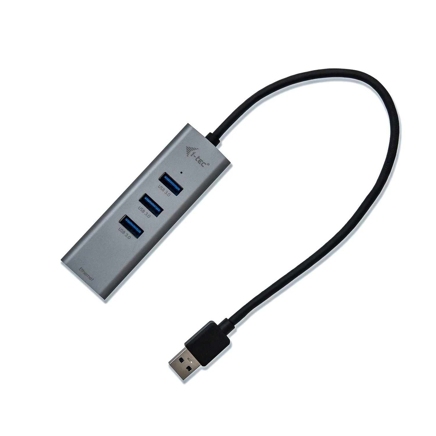 I-tec Metal U3METALG3HUB sąsajos šakotuvas USB 3.2 Gen 1 (3.1 Gen 1) Type-A 5000 Mbit/ai Pilka