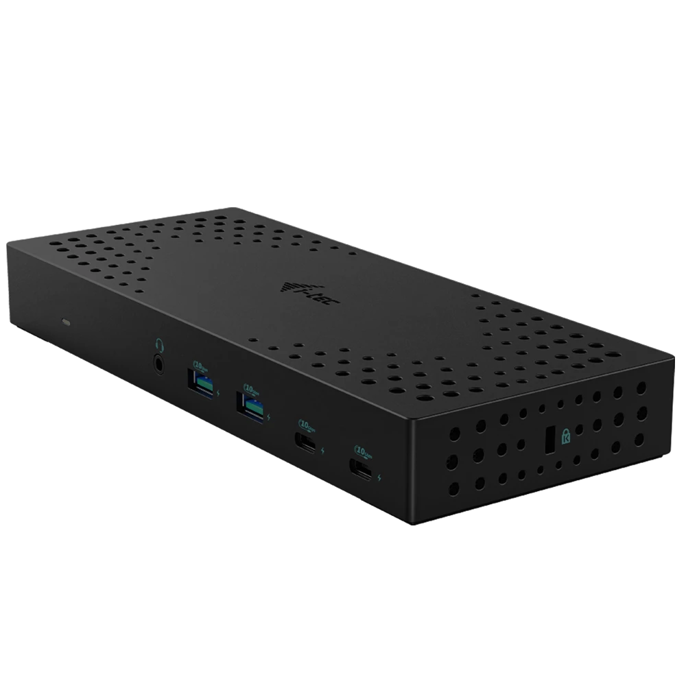 I-TEC USB 3.0 USB-C Thunderbolt 3x 4K prijungimo stotis Gen 2 + maitinimo tiekimas 100 W