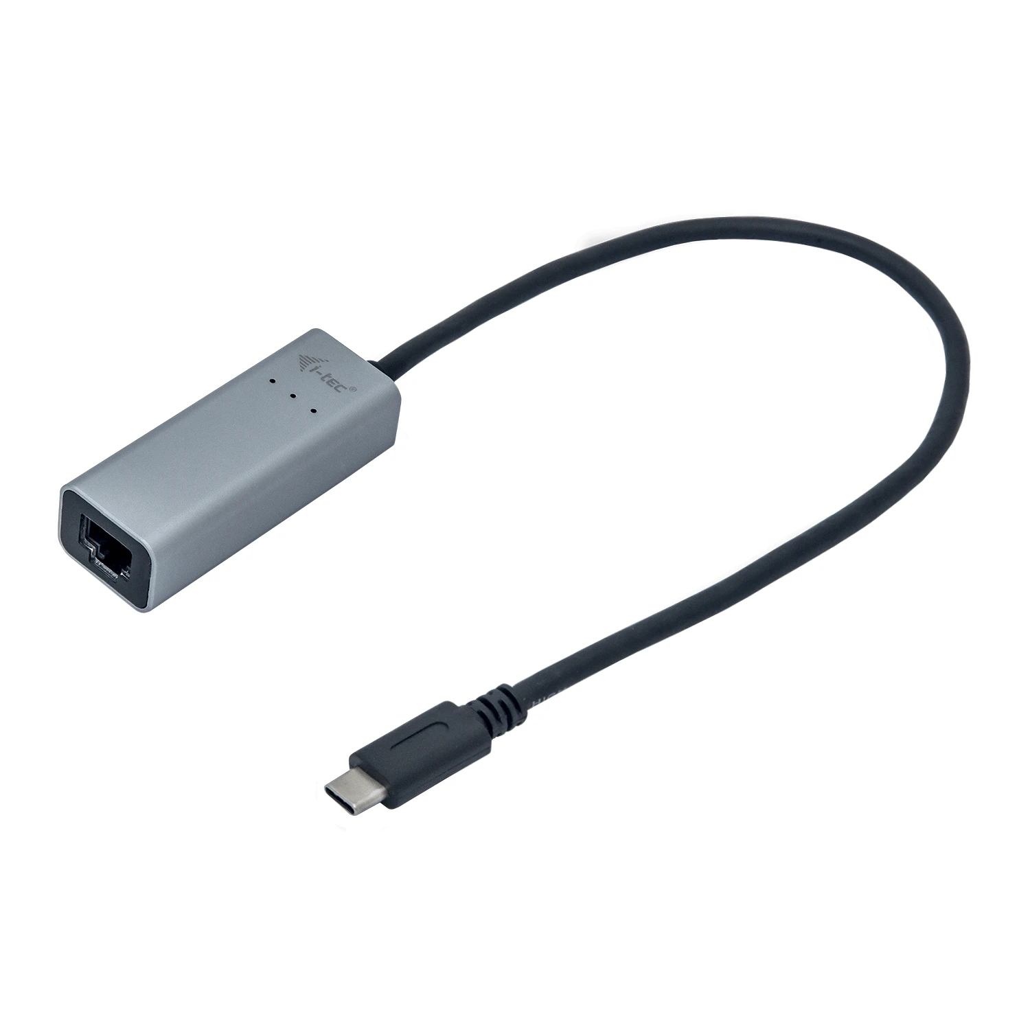 I-TEC USB-C metalinis 2,5 Gbps Ethernet adapteris 1x USB-C į RJ-45 LED suderinamas su Thunderbolt 3