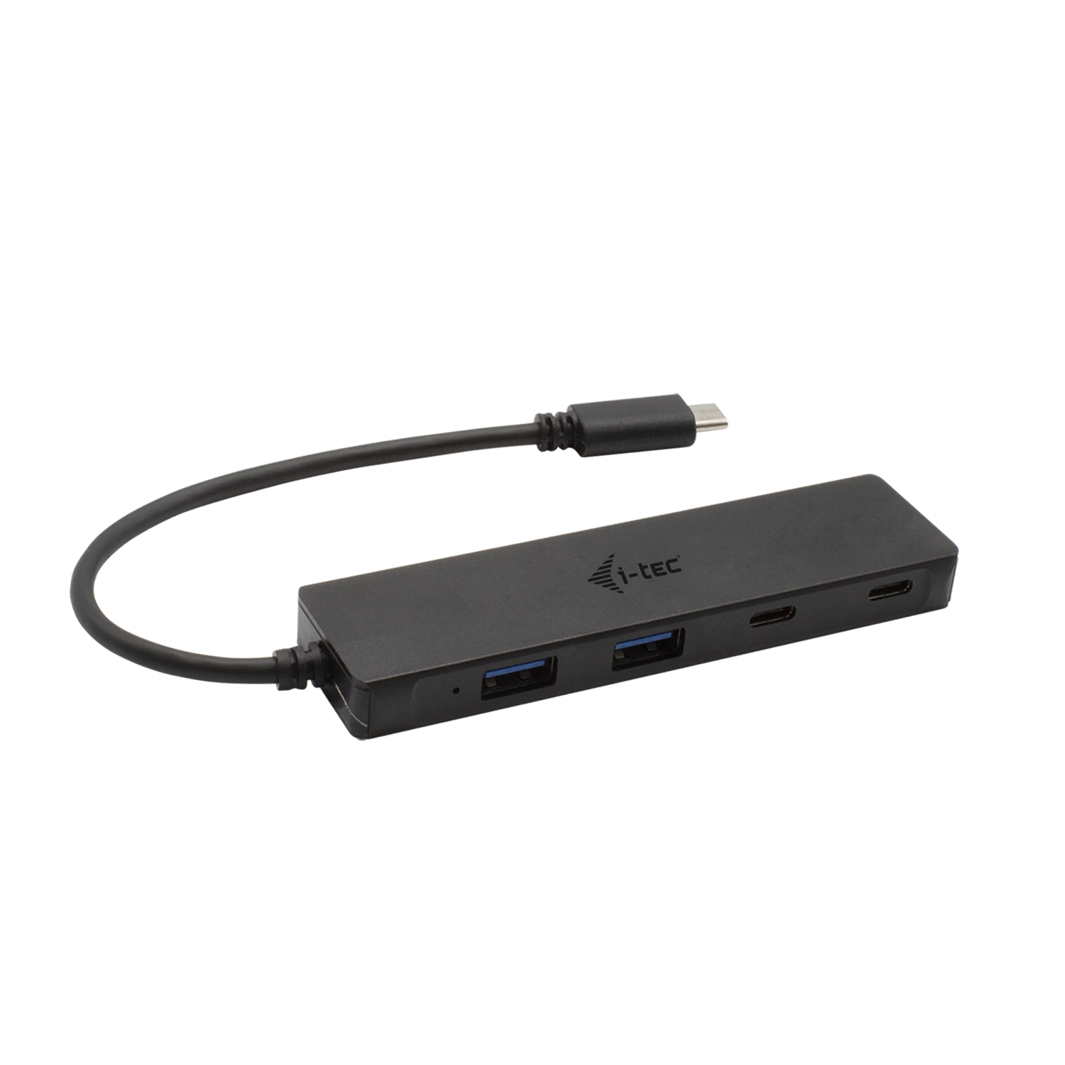 I-TEC USB-C metalinis stebulės 2xUSB 3.0 2xUSB-C 5Gbps be maitinimo adapterio, idealiai tinka nešiojamajam kompiuteriui Ultrabook Planšetė PC