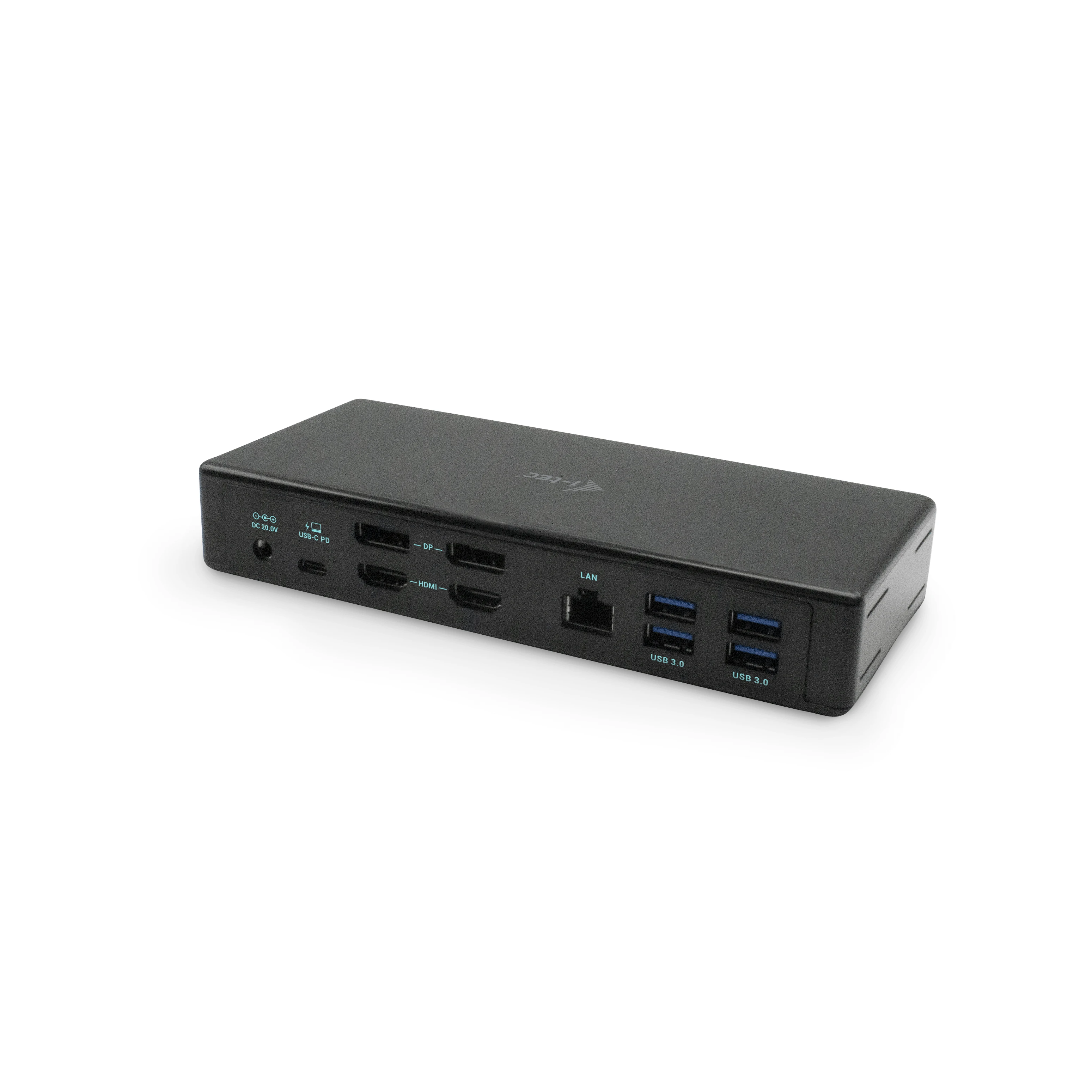 I-TEC USB-C Quattro Ekranas prijungimo stotis 2xDP 2xHDMI 1xGLAN 5xUSB 3.0 1xUSB-C-Data 1xGarsas 1xMic 85W PD KL