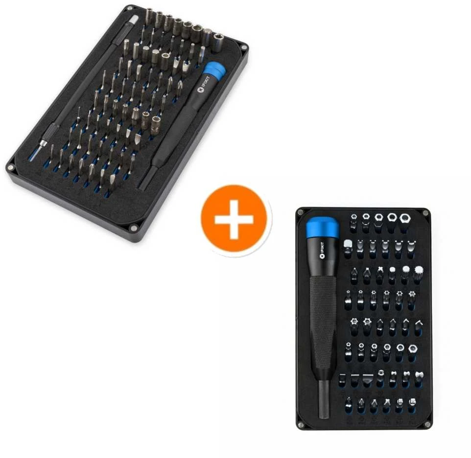iFixit Mako 64 Bit Driver Kit + iFixit Mahi Kit (48 DBK) Bundle 2 Bit Sets für Hobby-Schrauber und Profis
