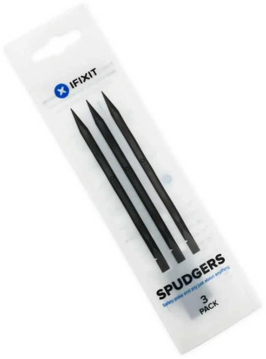 „iFixit Spudger“ įrankis išmaniųjų telefonų ir planšetinių kompiuterių dėklams atidaryti – 3 vnt. pakuotėje