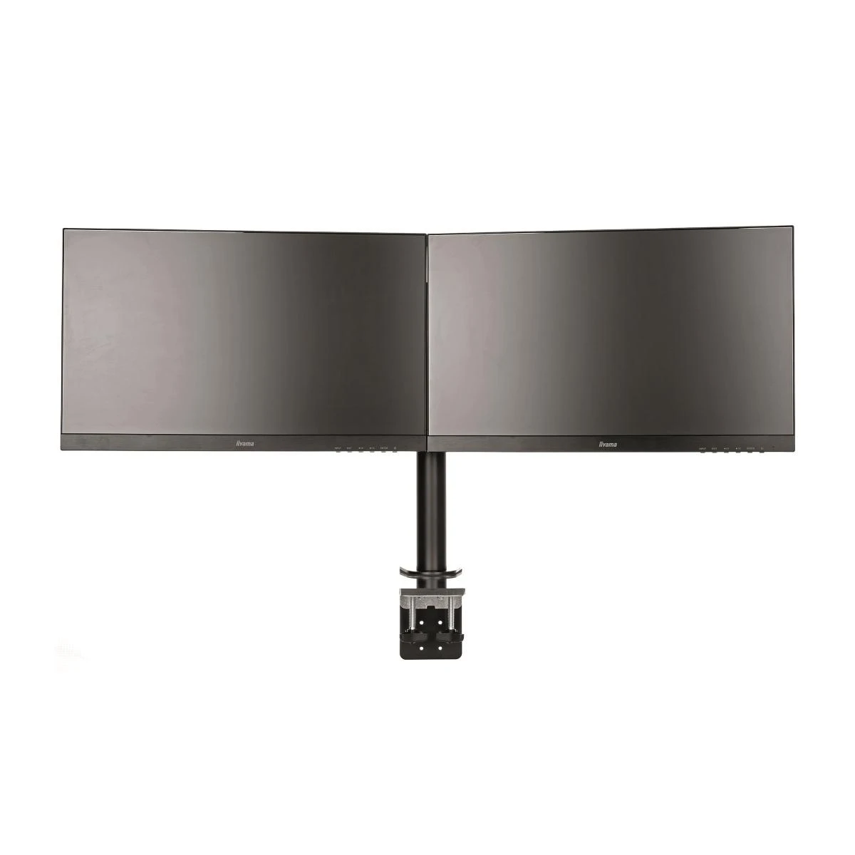 iiyama DS1002C-B1 stalinis plokščiųjų ekranų laikiklis 76,2 cm (30") Gnybtas Juoda
