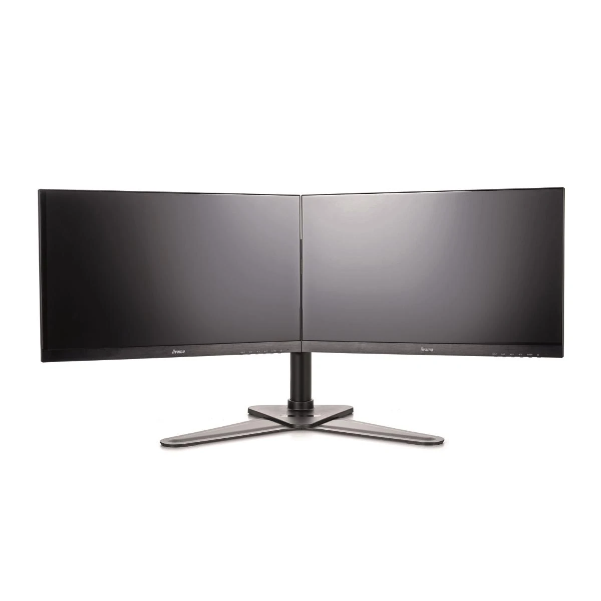 iiyama DS1002D-B1 monitoriaus laikiklis arba stovas 76,2 cm (30") Juoda