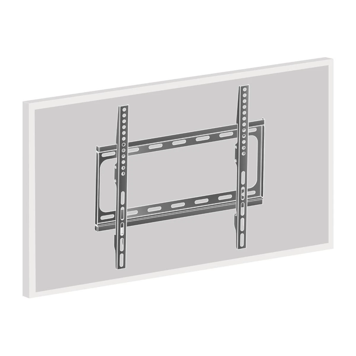 Iiyama universalus sieninis laikiklis WM1044-B1 – nuo 26 iki 55 colių, maks. tvirtinimo angos 400 x 400 mm, maks. 30 kg