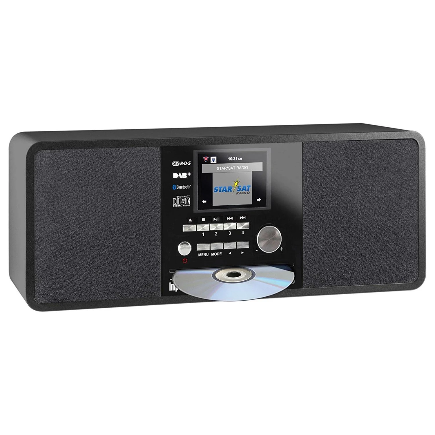 Radio Imperial DABMAN i200 CD DAB+/FM juoda
