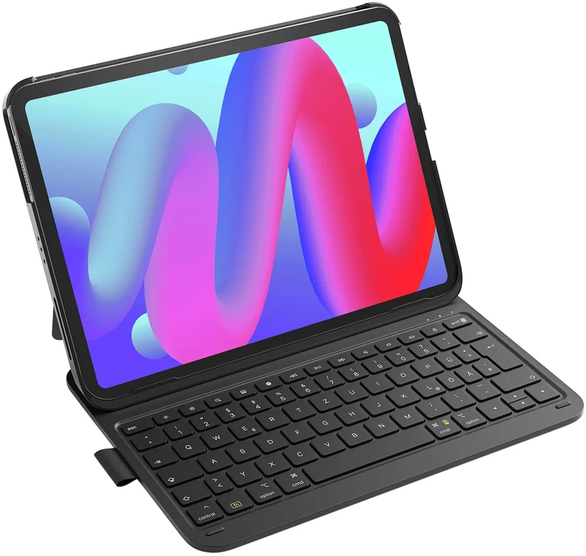 inateck Klaviatūra iPad 11 juodas 10th QWERTZ