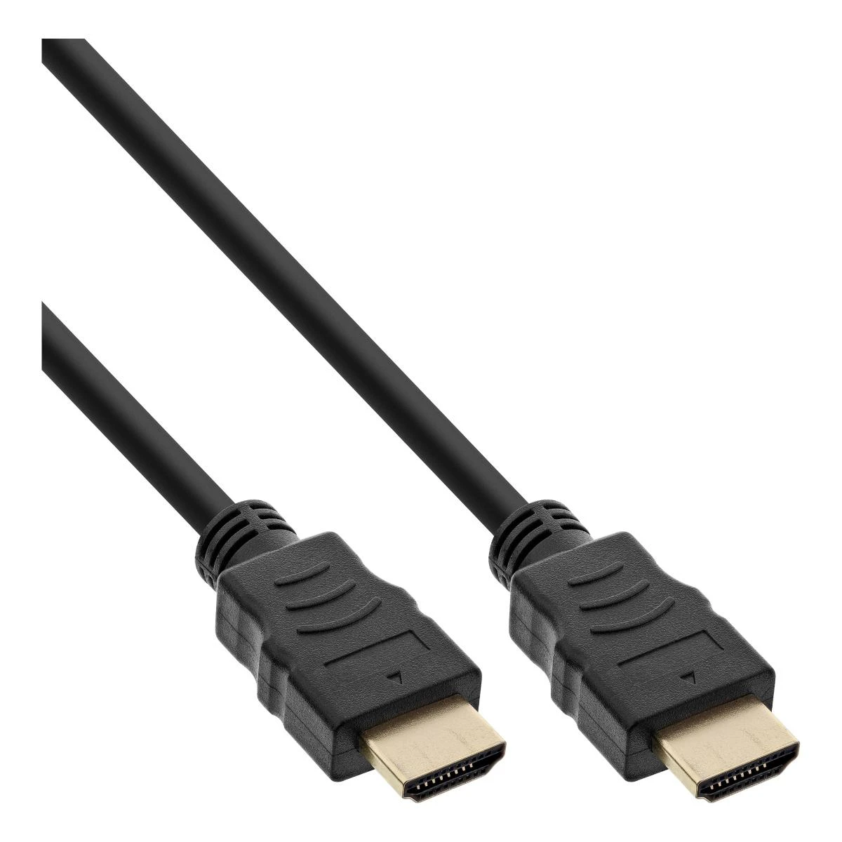 InLine 4K (UHD) HDMI Cable, juodas - 1m