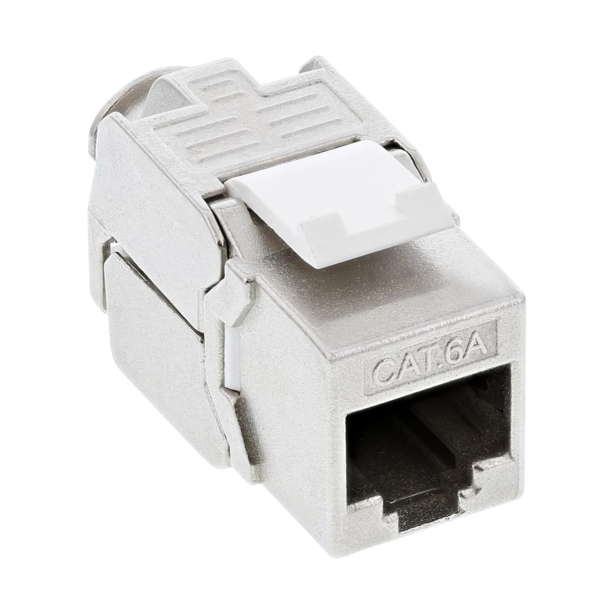 InLine Užrakinimo modulis InLine® RJ45 Keystone Jack Cat.6a