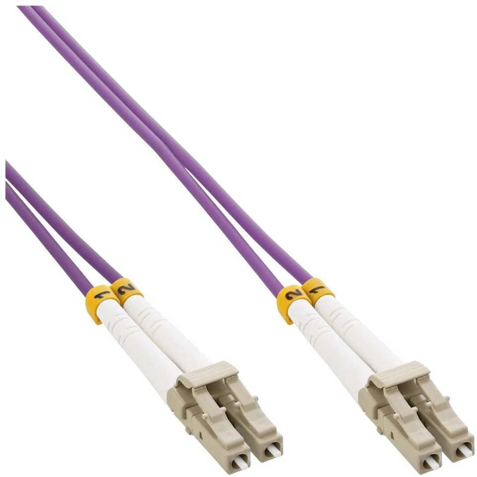 InLine šviesolaidinis kabelis Duplex LC/LC 50/125µm OM4 5m (88522P)