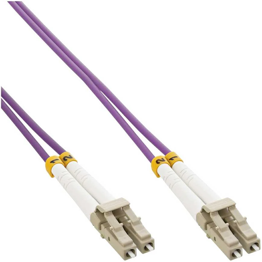 InLine šviesolaidinis pataisos laidas LC/LC, 50/125 µm, OM4 2m (88542P)