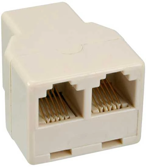InLine adapteriai 1 x RJ12 – 2 x RJ12 (69999B)
