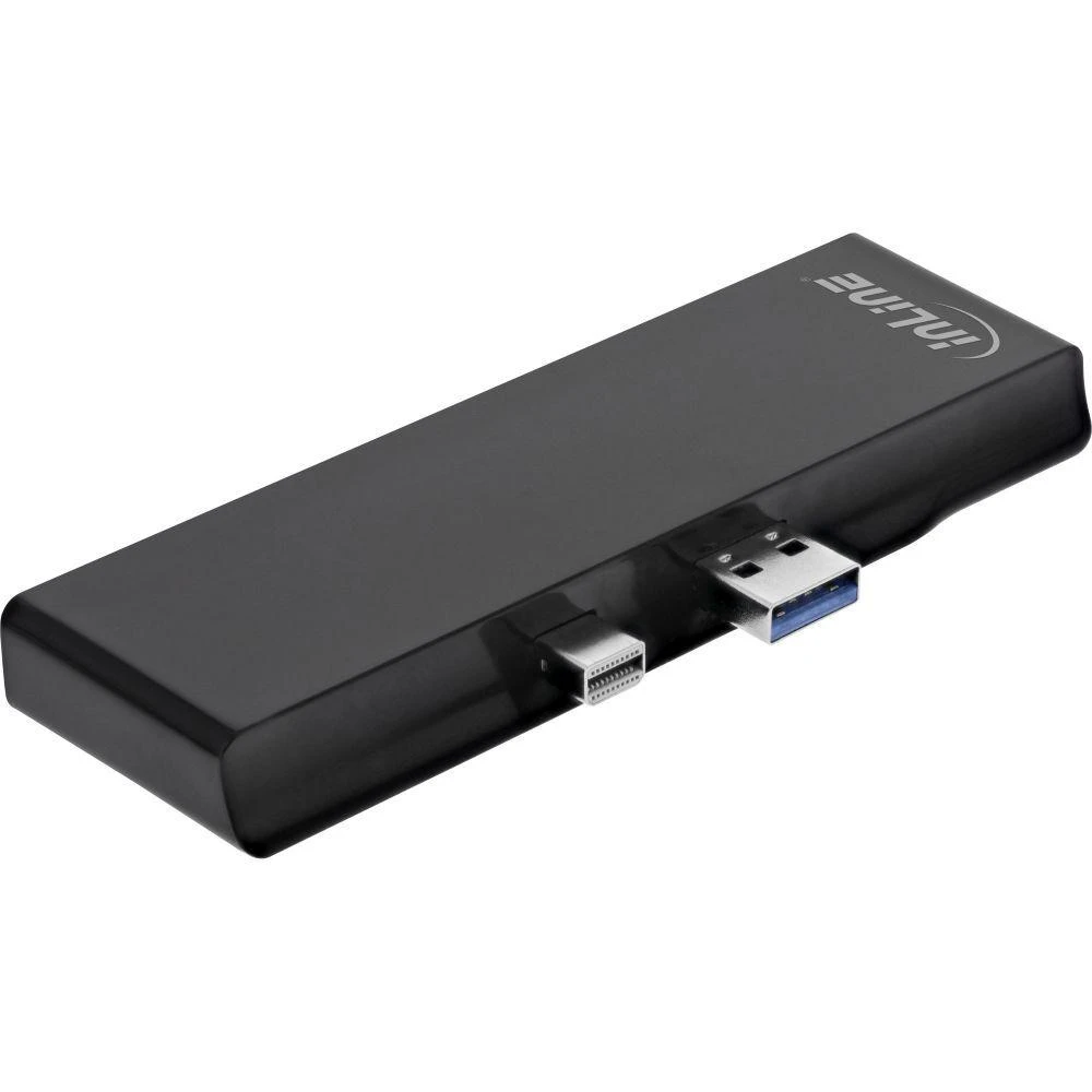 InLine MultiHub adapteris su USB ir Mini DisplayPort jungtimis