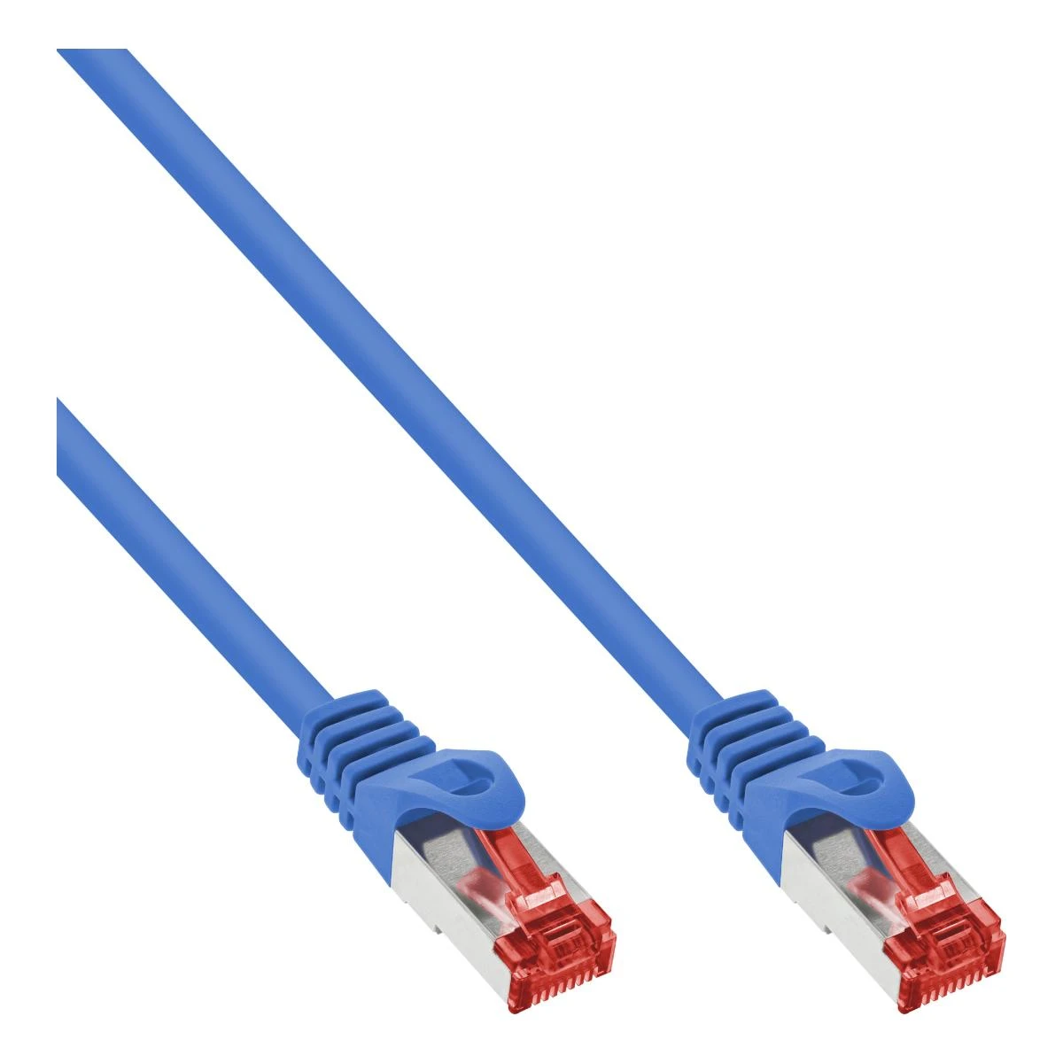InLine patch kabelis Cat.6, S/FTP (PiMf), 250MHz, mėlynas - 2m