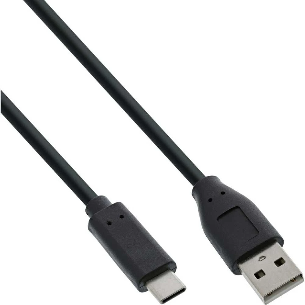 Kabelis USB InLine USB-A - USB-C 3 m Juodas (35733)