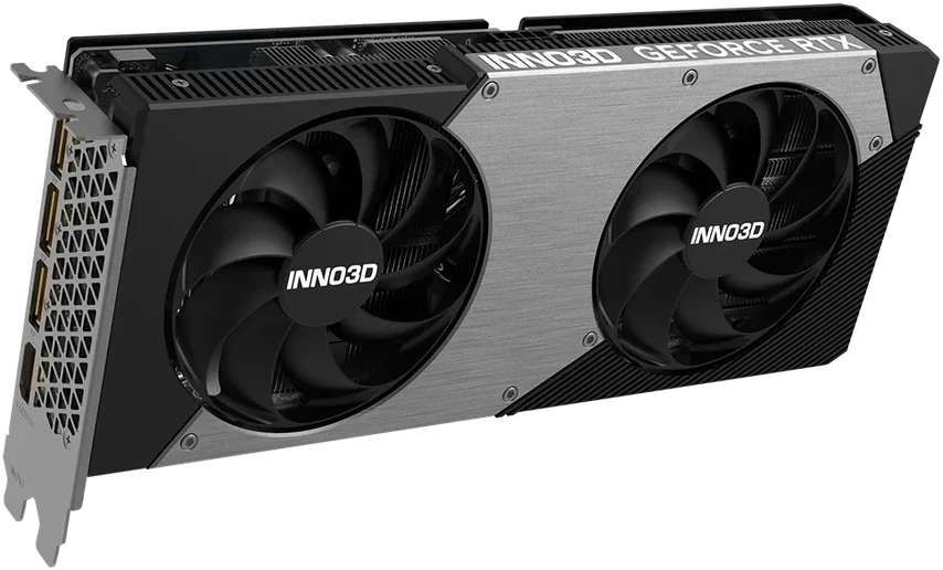 Vaizdo plokštė INNO3D GeForce RTX 5060 Ti Twin X2 8GB OC DLSS 4