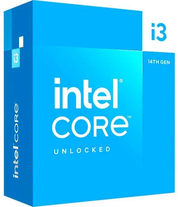 INTEL Core i3-14100 3,5 GHz LGA1700 12M talpyklos dėžutės procesorius