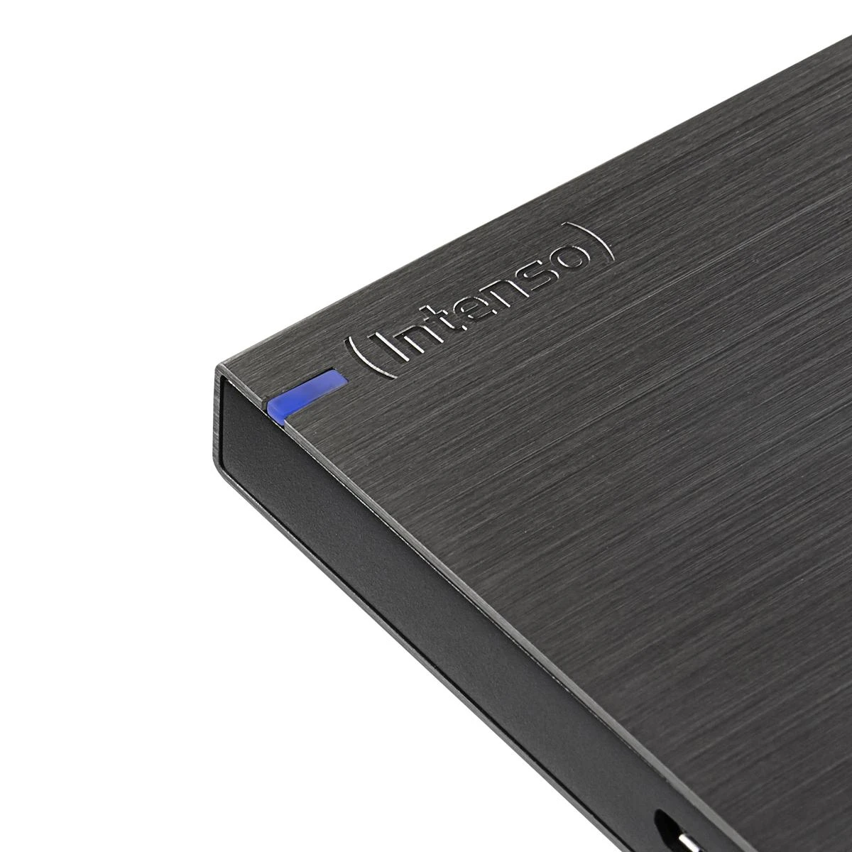 „Intenso“ atminties plokštė 1 TB, išorinis kietasis diskas - antracito spalvos, „Micro-USB-B 3.2 Gen 1“ (5 Gbit/s)