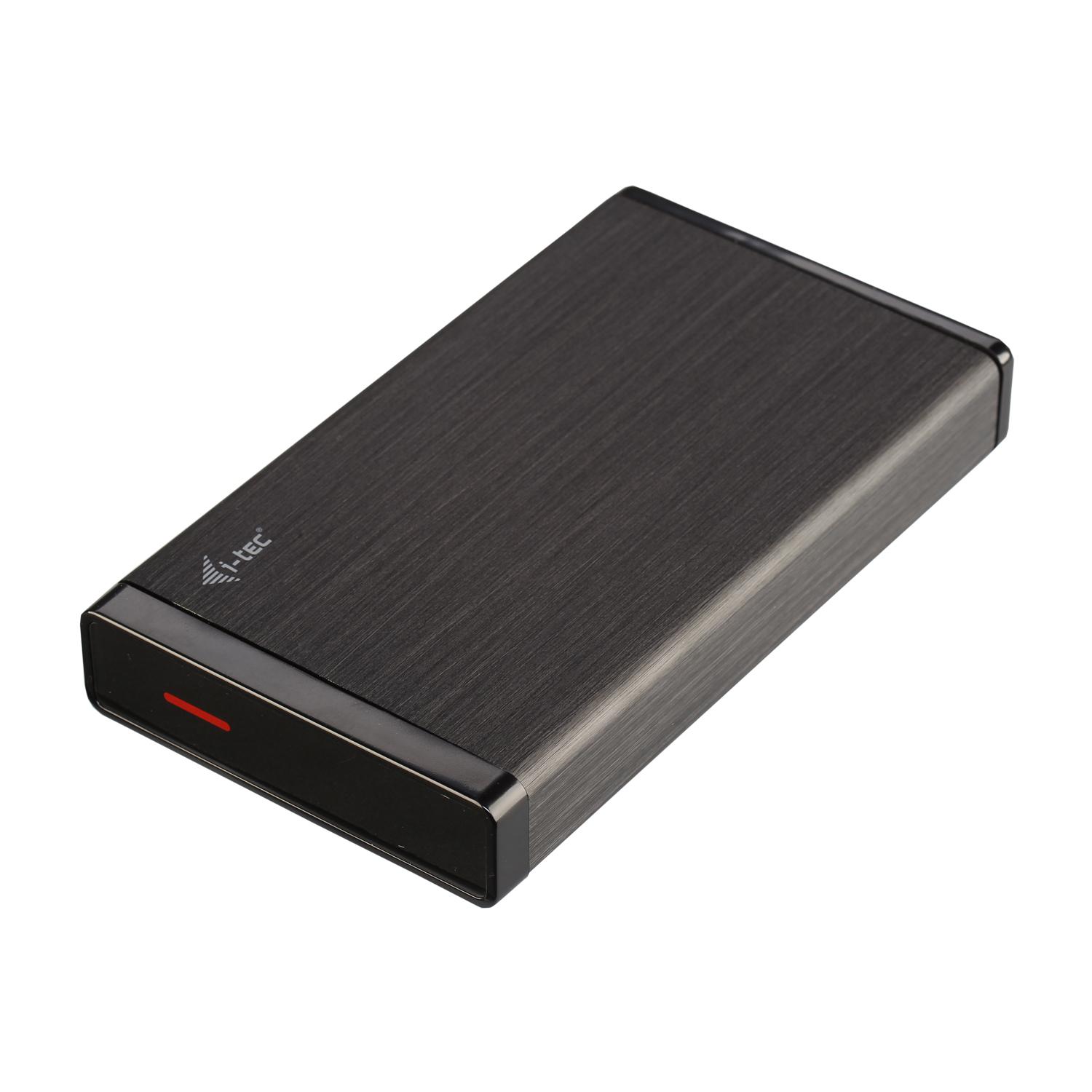 Serveris I-tec MYSAFE35U401 saugojimo diskų korpusas 3.5" HDD korpusas Juoda, Metalinis
