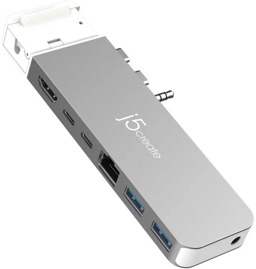 j5create j5sukurkite USB HUB 4K60 ELITE PRO USB4 HUB SU