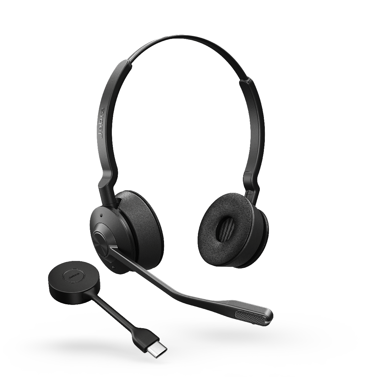 „Jabra Engage 55“ ausinės, stereofoninė, belaidė, USB-C, EMEA / APAC, su bazine stotimi, DECT [UC sertifikatas]