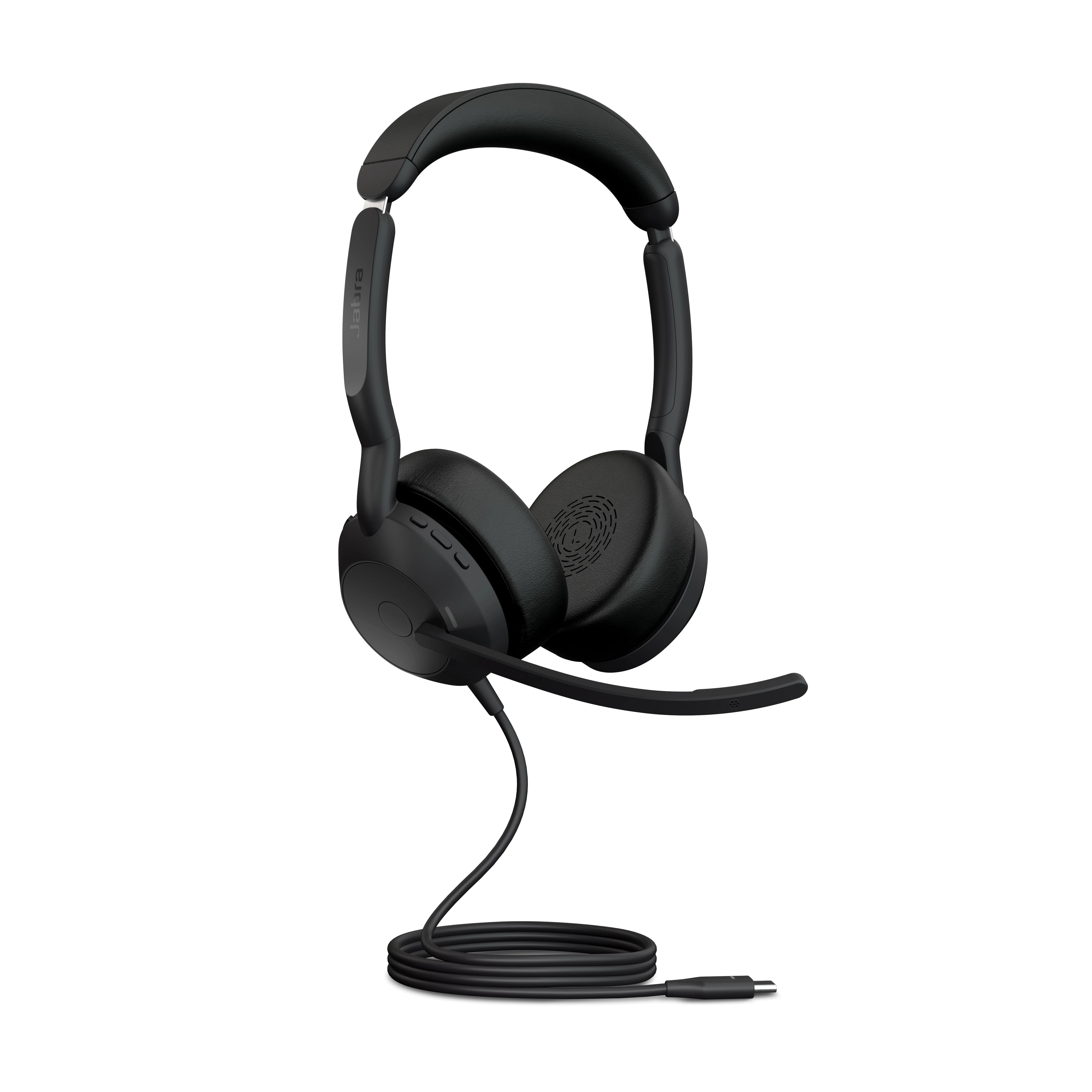 Jabra Evolve2 50 stereo ausinės su mikrofonu ir USB-C laidu