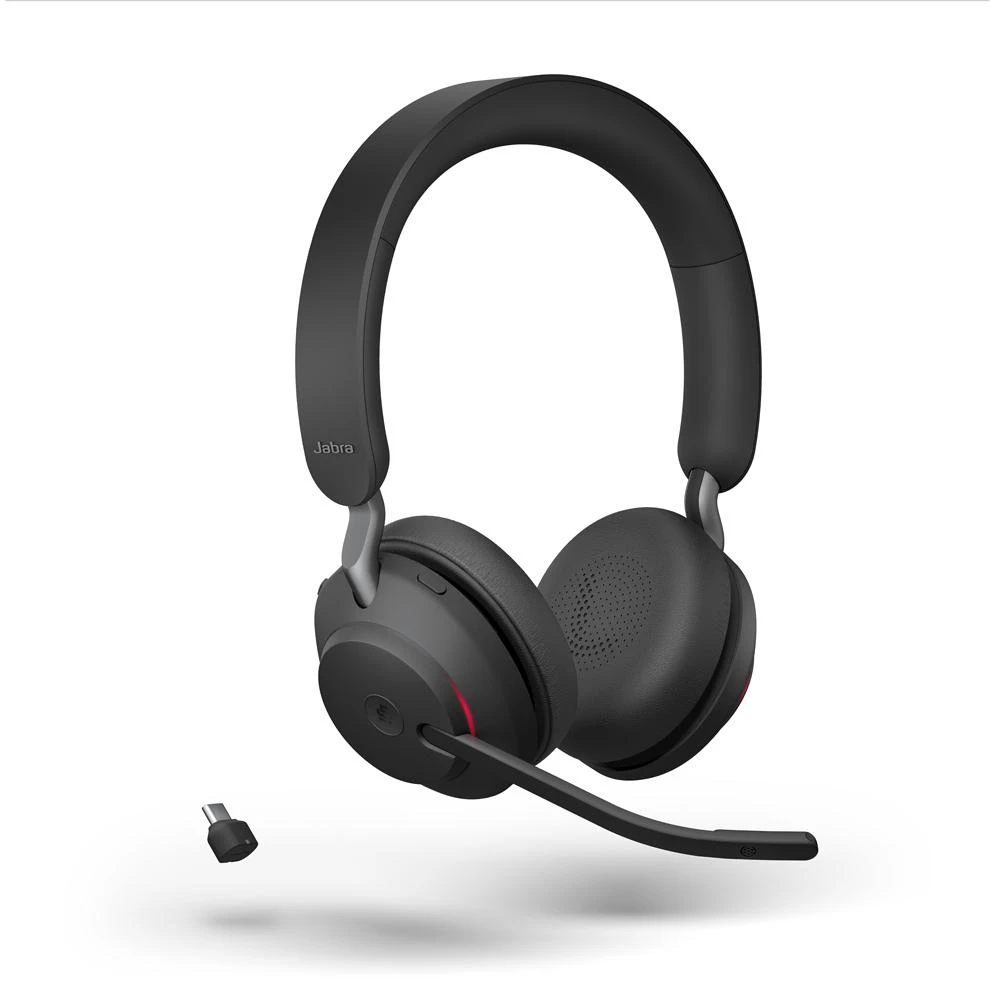 Ausinės JABRA Evolve2 65 Link380c MS Stereo Stovas Juodas
