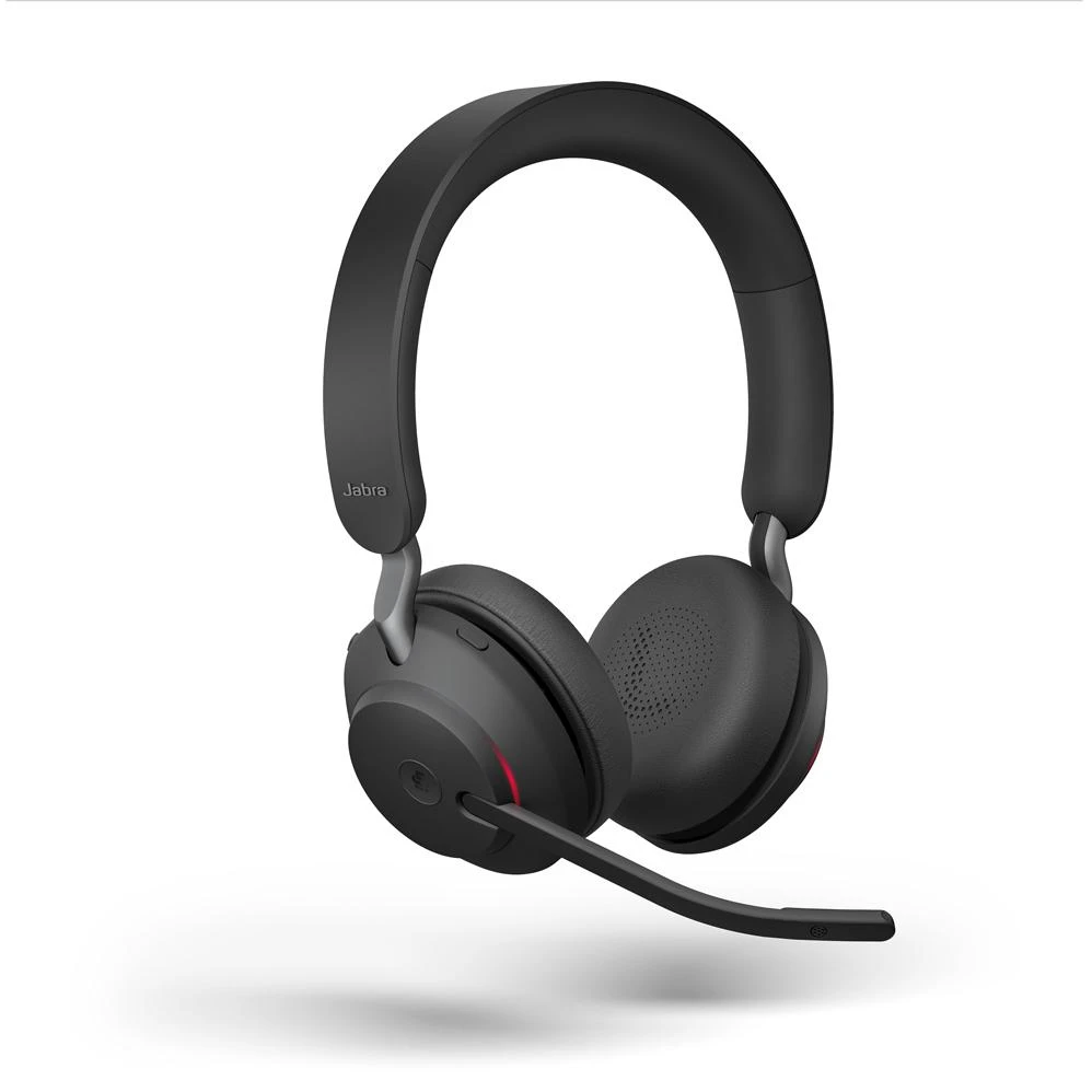 JABRA Evolve2 65 UC Stereo Ausinės on-ear Bluetooth belaidės USB-A noise isolating juodas
