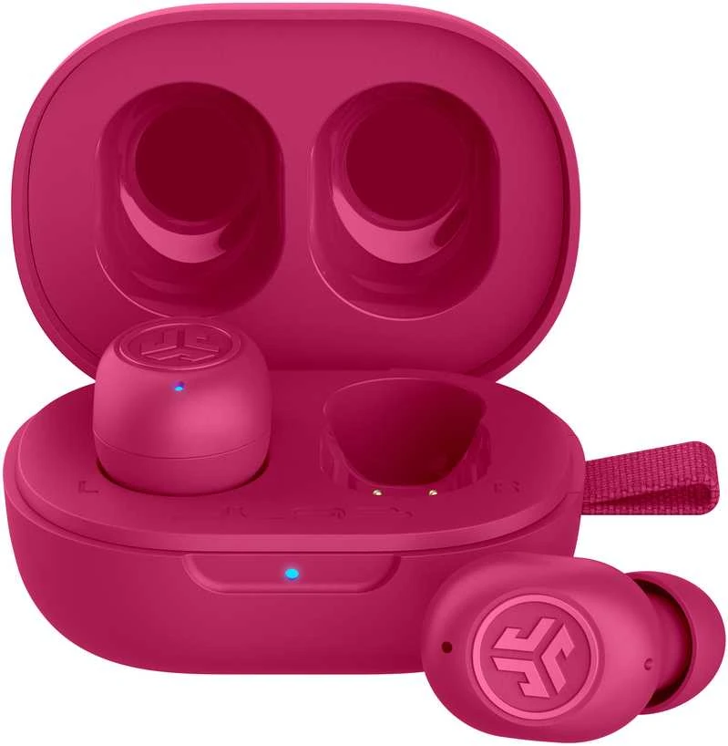 Jlab JBuds Mini True Belaidės Earbuds- Rožinė Bluetooth In-Ear-Ausinės, Integriertes Mikrofonas