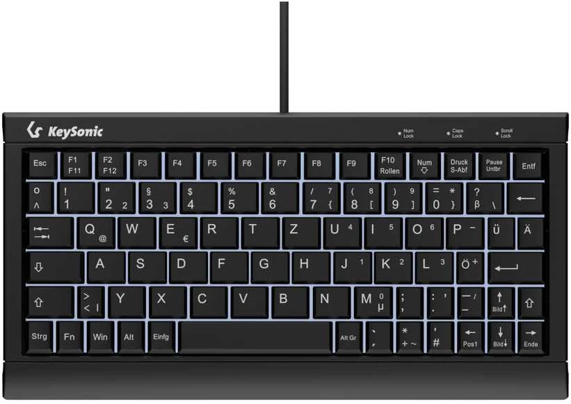„Keysonic“ klaviatūra KSK-3011ELC (DE) (60964)