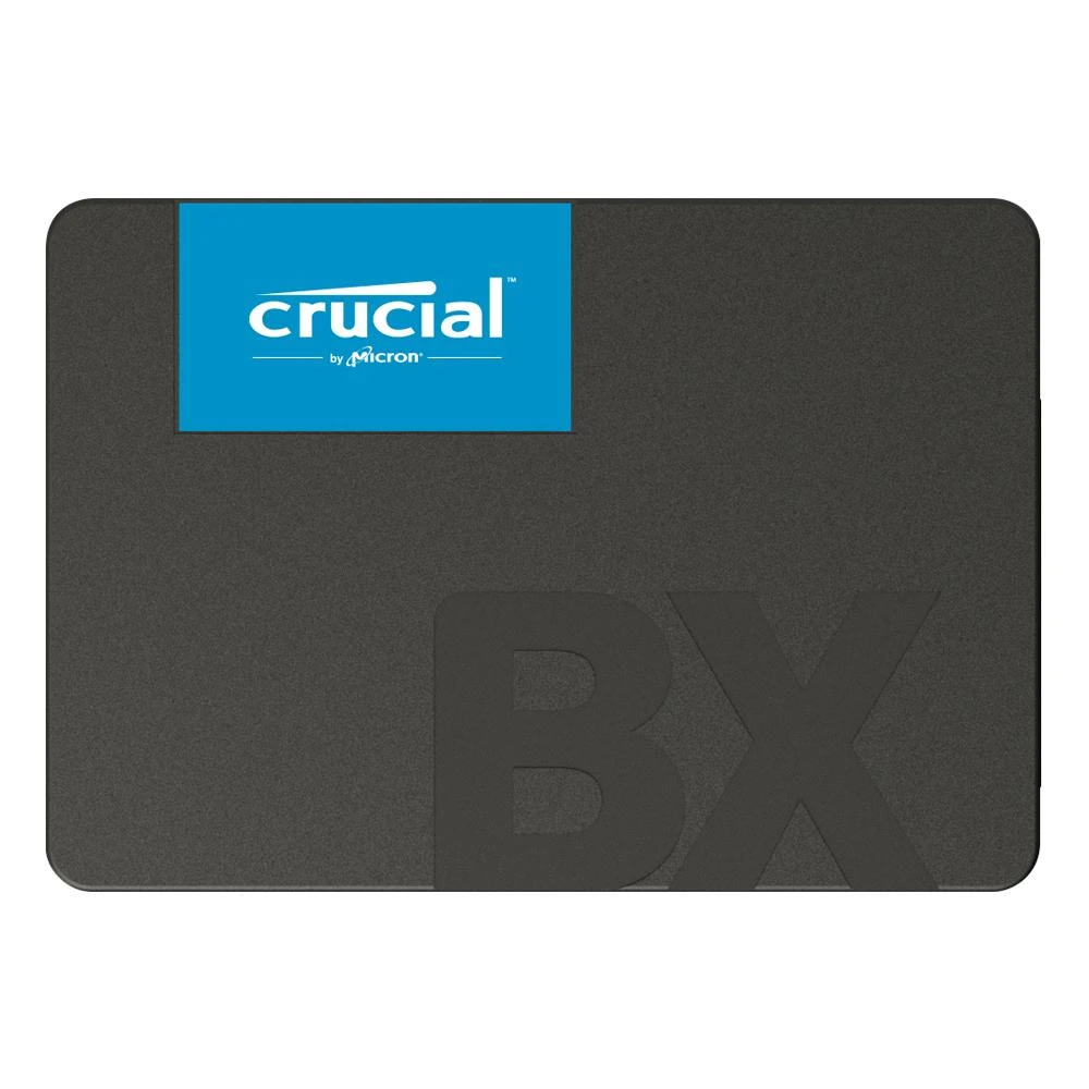 Crucial | BX500 | 1000 GB | SSD sąsaja SATA | Skaitymo greitis 540 MB/s | Rašymo greitis 500 MB/s