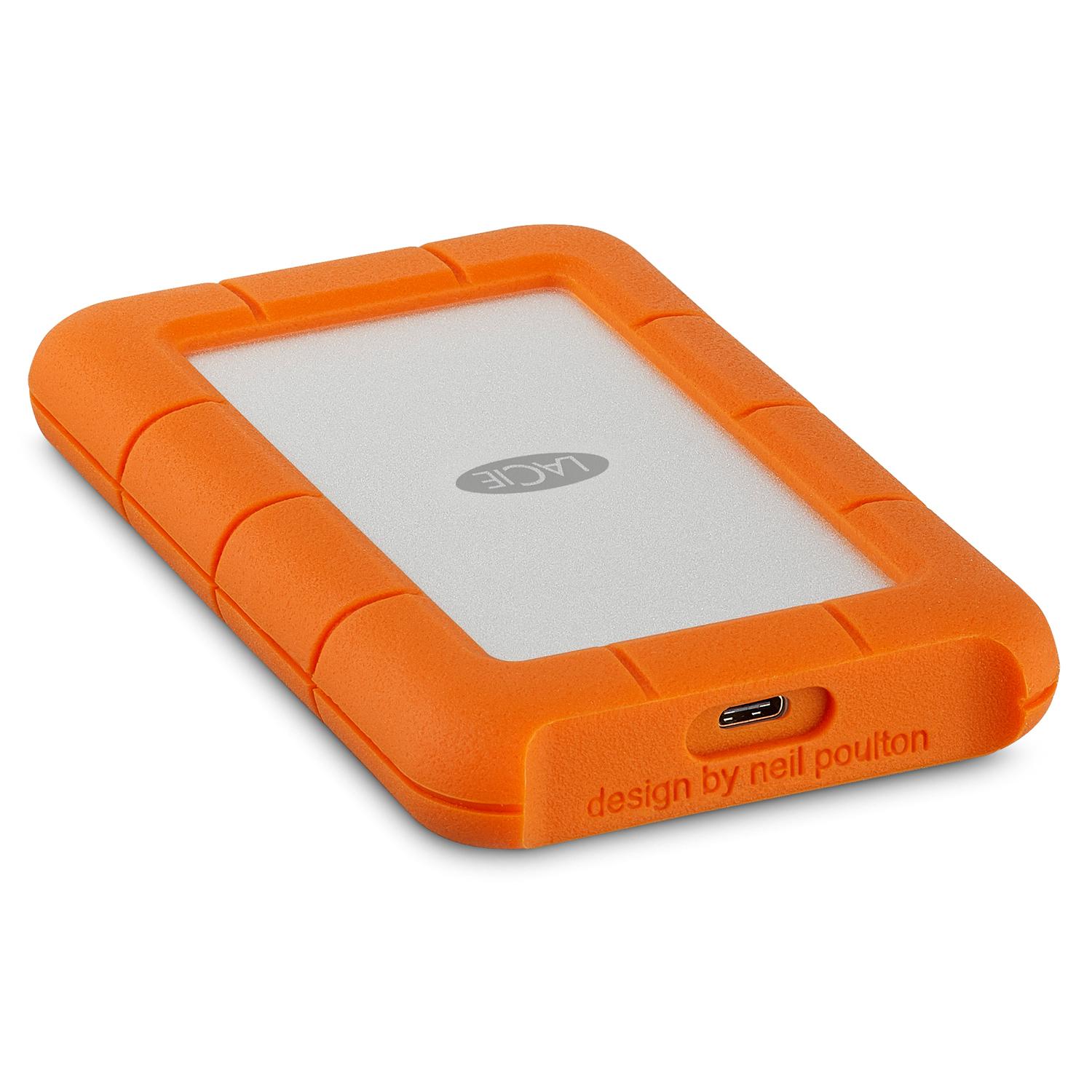 LaCie Išorinis kietasis diskas HDD Rugged USB-C (2.5'/1TB/USB 3.1 TYPE C).