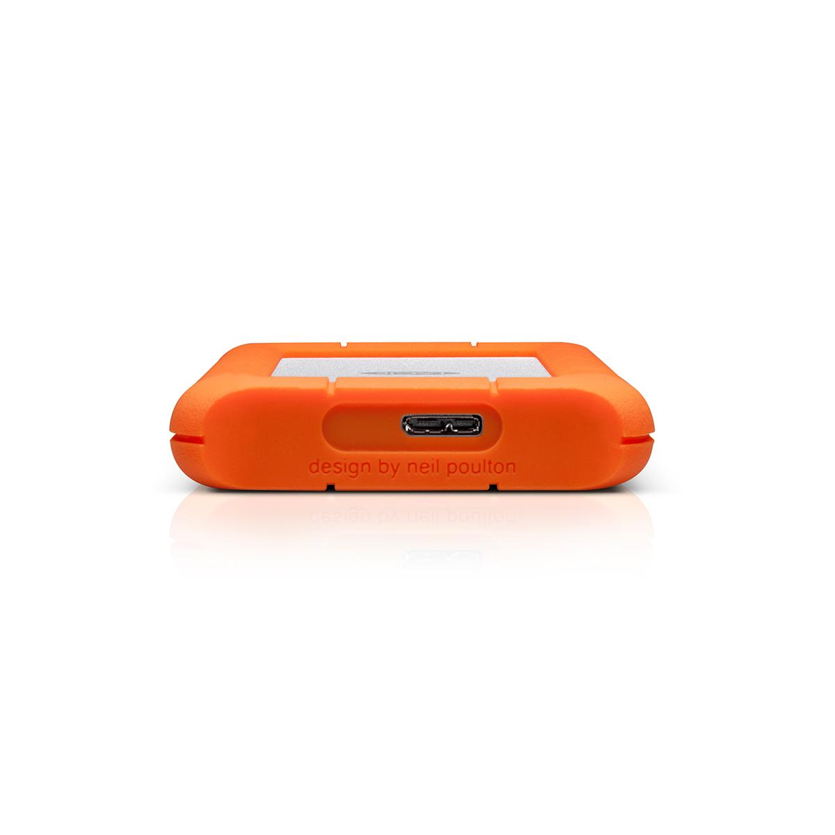 Kietasis diskas „LaCie Rugged Mini“ 2,5 colio, 5 TB, USB 3.2, 1 kartos, USB 3.2