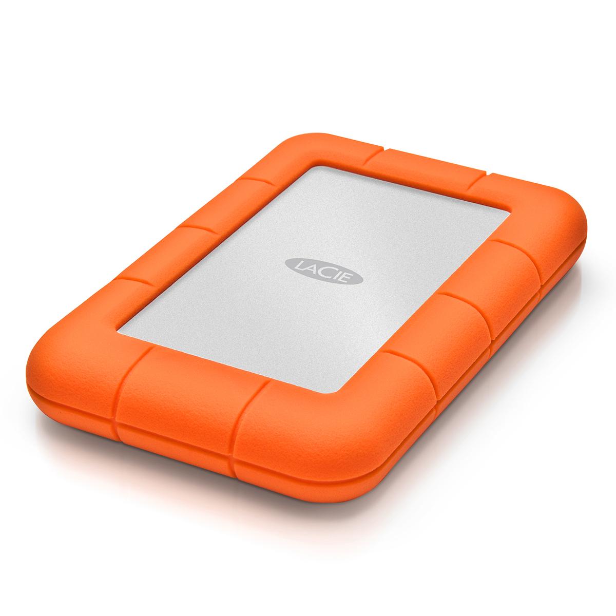 Kietasis diskas „LaCie Rugged Mini“ 2,5 colio, 5 TB, USB 3.2, 1 kartos, USB 3.2