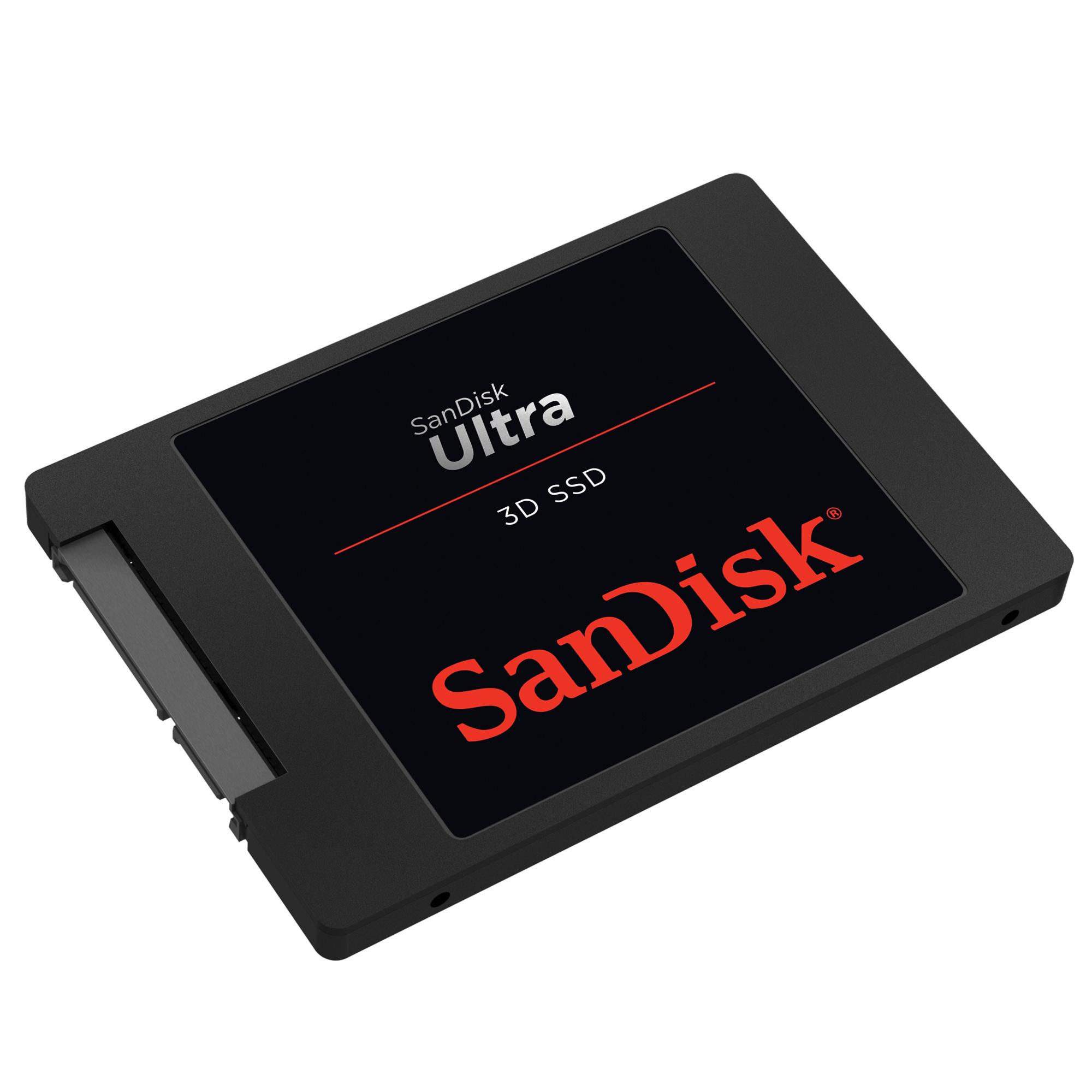 SanDisk Ultra 3D SSD 4TB 2,5 colio SATA 6Gb/s – vidinis kietojo kūno diskas