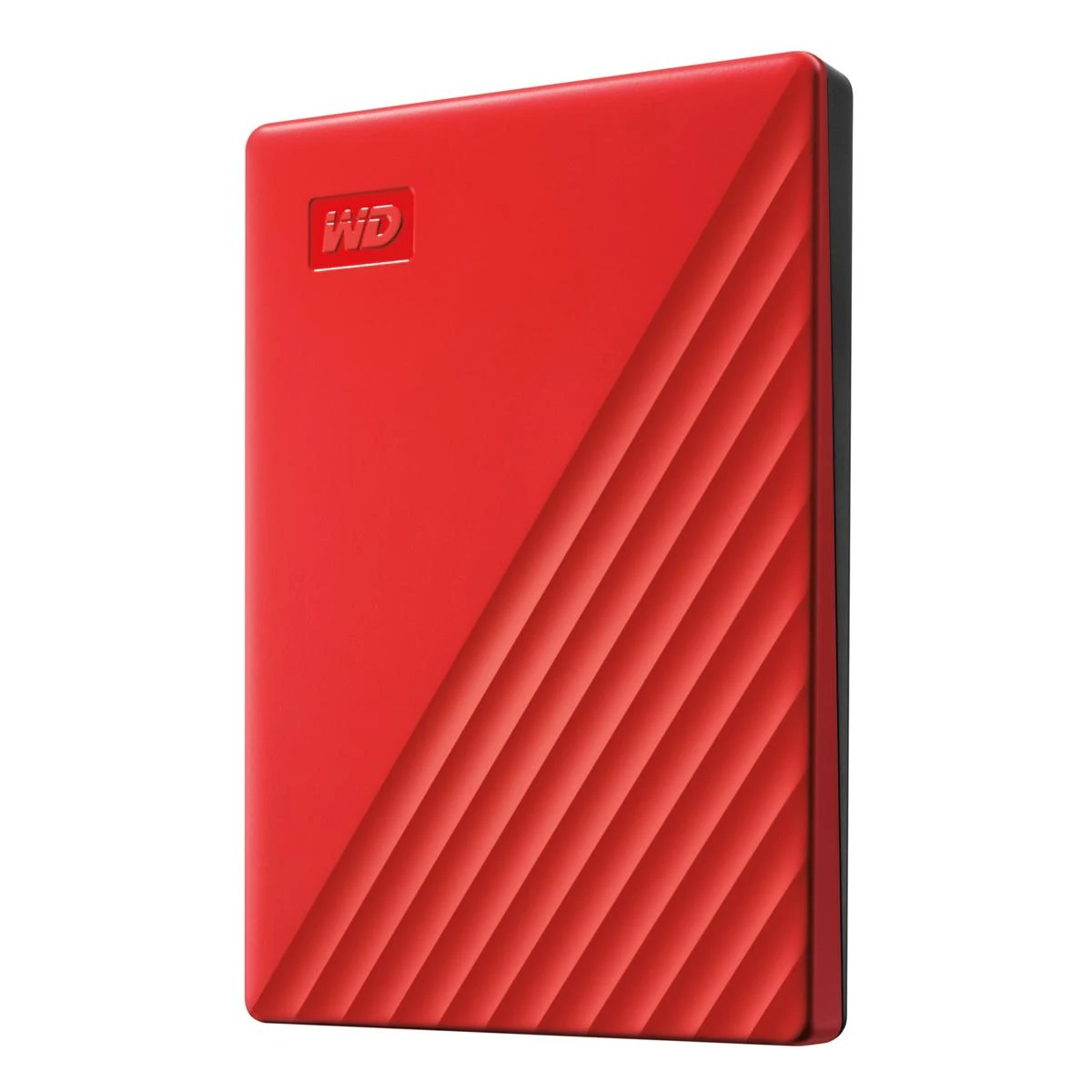 Išorinis kietasis diskas HDD Western Digital My Passport (2TB, USB 3.2), raudonas