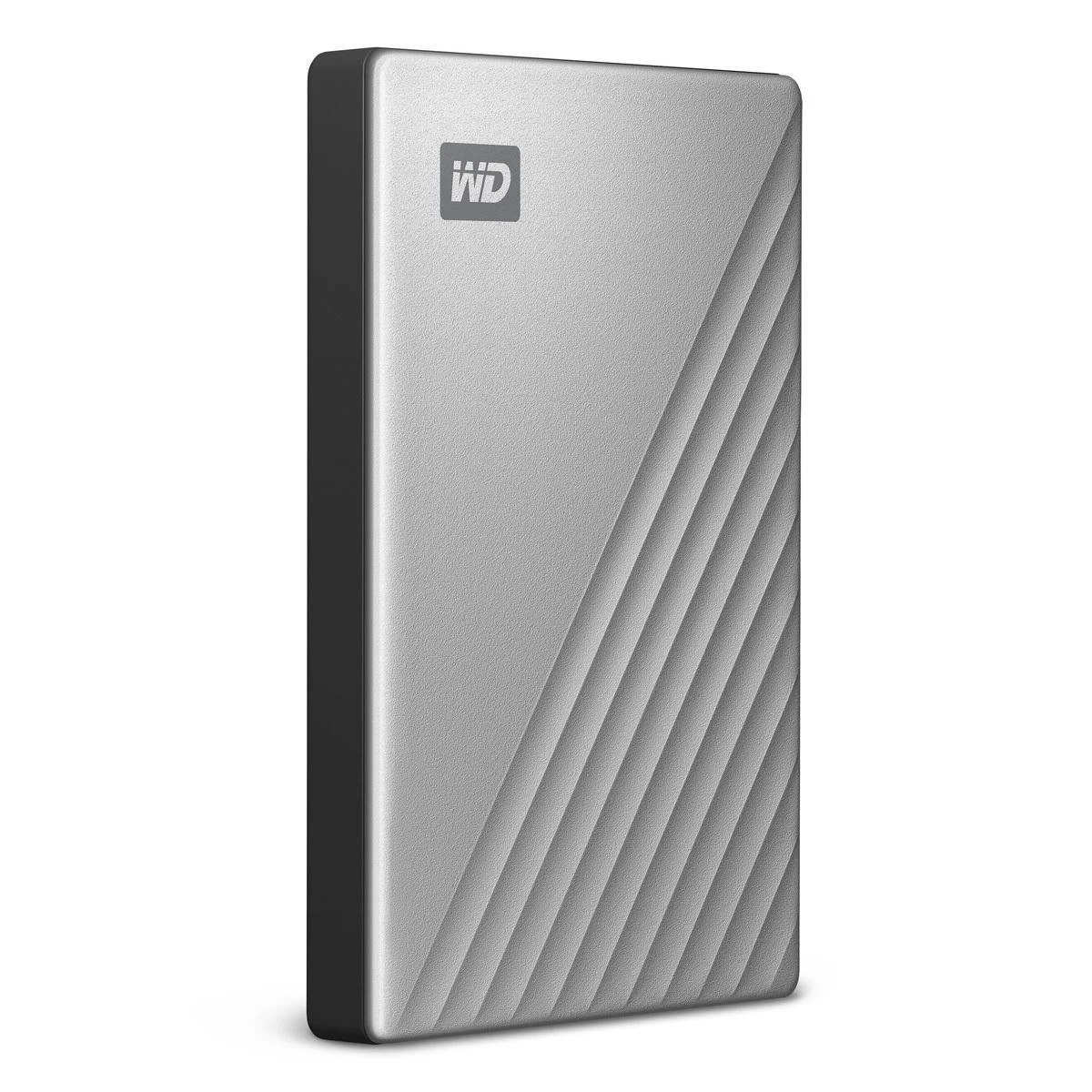 Kietasis diskas Western Digital „My Passport Ultra 2TB“ nešiojamas išorinis USB-C/USB3.0 HDD 2,5 colio metalinės apdailos RTL