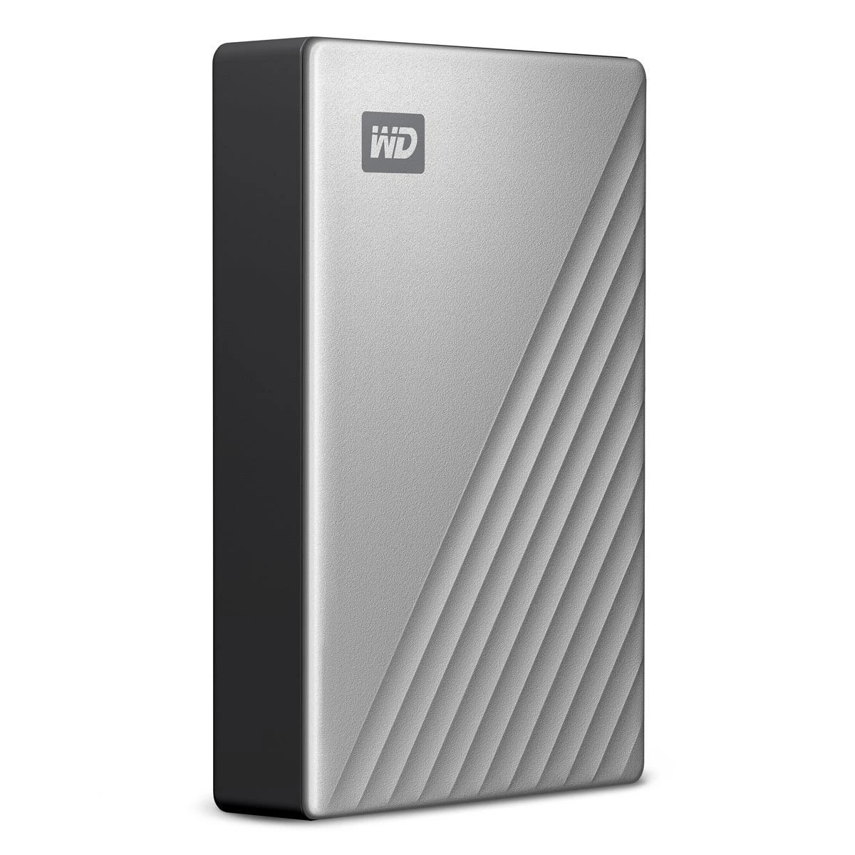 Western Digital „My Passport Ultra“ 4 TB nešiojamas išorinis kietasis diskas su USB-C/USB3.0 prievadu, 2,5 colio, metalinės apdailos, RTL