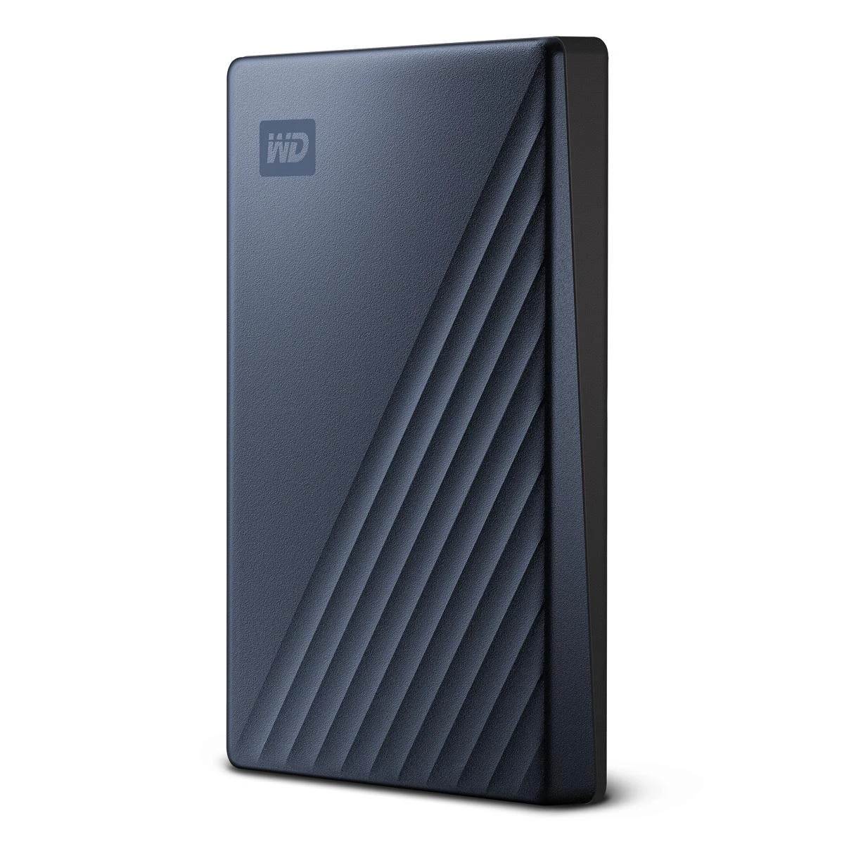 Kietasis diskas Western Digital „My Passport Ultra 2TB“ Mėlyna USB-C/USB3.0 HDD 2,5 colio metalinės apdailos RTL nešiojamas išorinis diskas