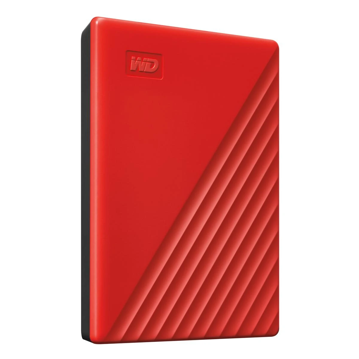 Išorinis kietasis diskas HDD Western Digital My Passport (2TB, USB 3.2), raudonas