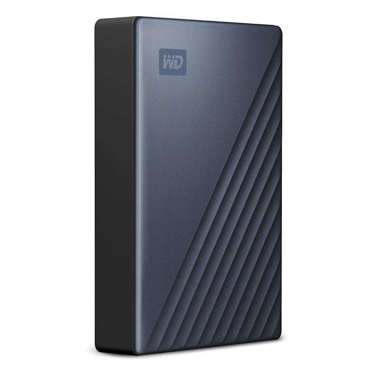 Kietasis diskas Western Digital My Passport Ultra 4TB Mėlyna USB-C/USB3.0 HDD 2,5 colio metalo apdaila RTL nešiojamas išorinis