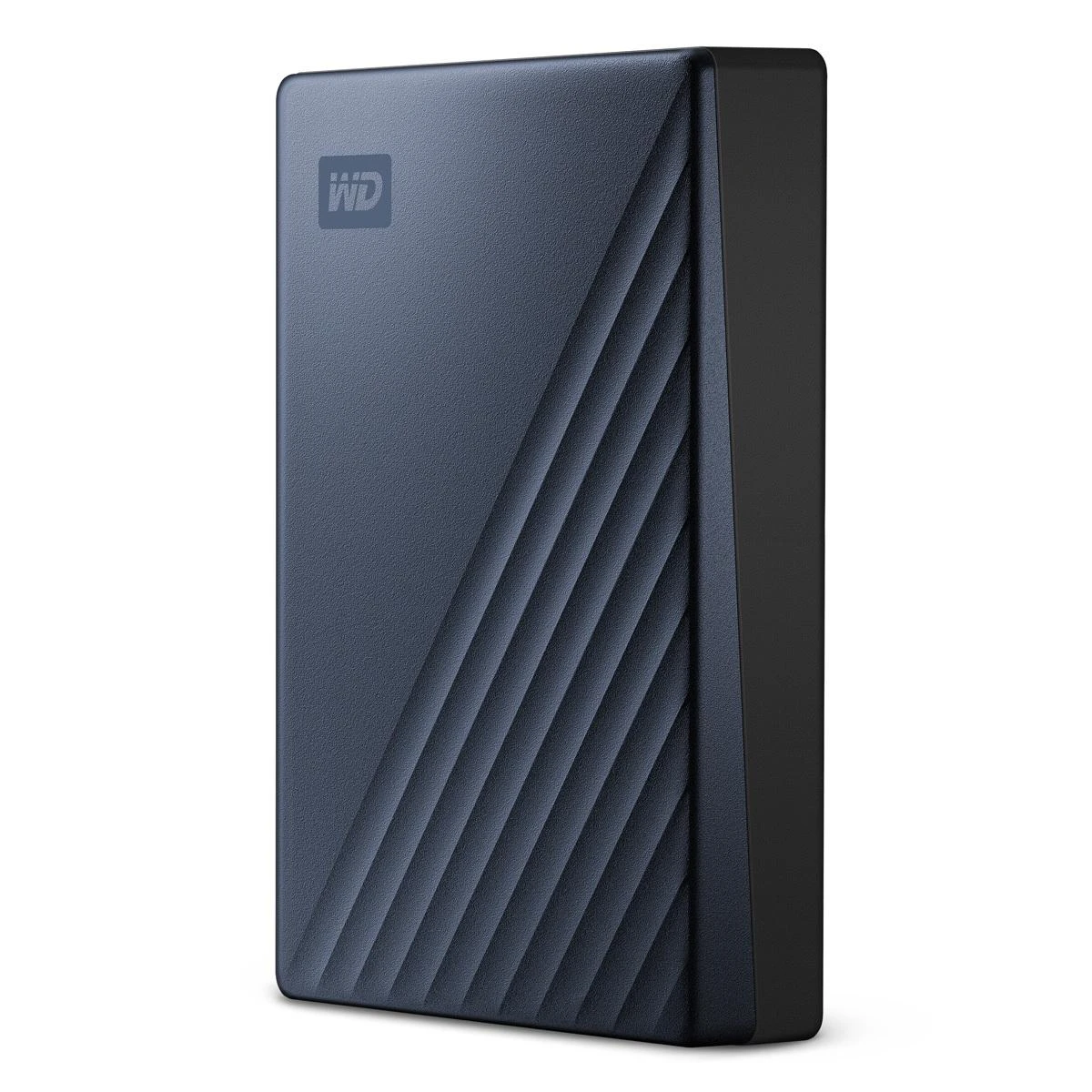 Kietasis diskas Western Digital My Passport Ultra 4TB Mėlyna USB-C/USB3.0 HDD 2,5 colio metalo apdaila RTL nešiojamas išorinis