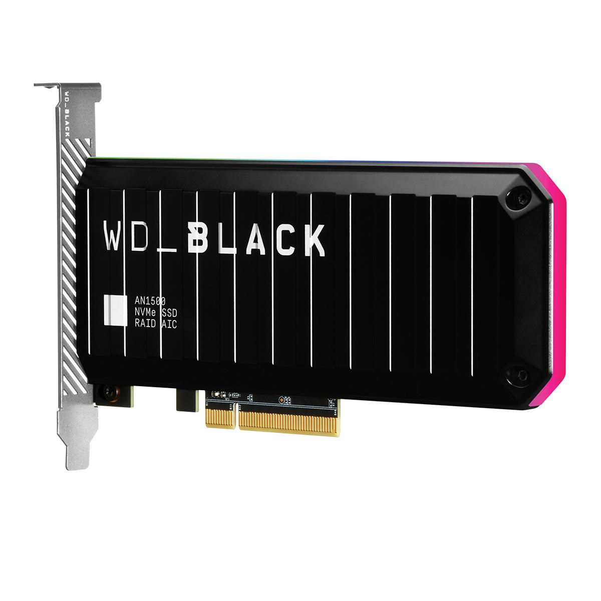 Dysk SSD SanDisk Juodas AN1500 1TB PCIe PCI-E x8 Gen3 NVMe (WDS100T1X0L)
