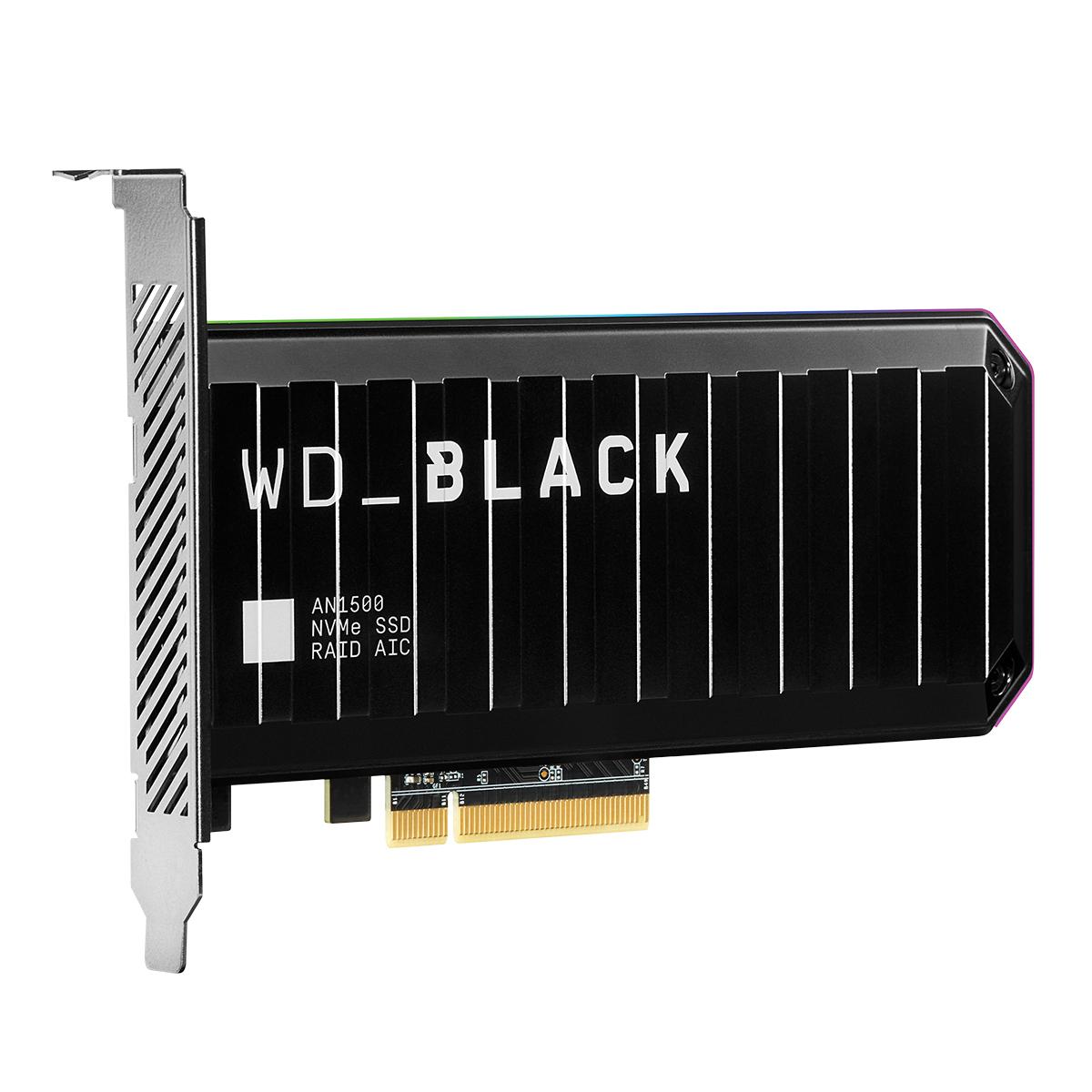 Dysk SSD SanDisk Juodas AN1500 1TB PCIe PCI-E x8 Gen3 NVMe (WDS100T1X0L)