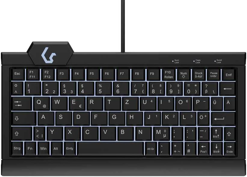 Klaviatūra Keysonic KSK-3010ELC (DE) (60962)