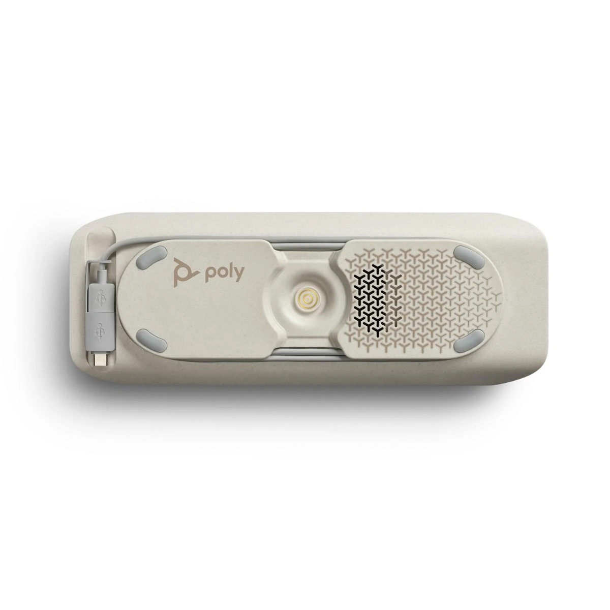 Poly Sync 40+ garsiakalbis, konferencijų sprendimas, Bluetooth, USB-A ir USB-C, įskaitant BT600 Bluetooth raktą