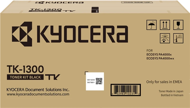 Toneris Kyocera Toneris Kyocera TK-1300 PA4000x/wx