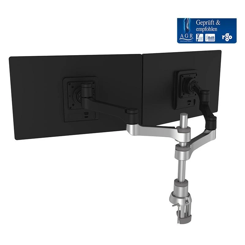Laikiklis R-GO Tools 2 monitorių iki 26 "Zepher 4 C2 (RGOVLZE4TWSI)